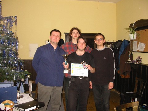 Gewinner Stefan Slaby aus Wien, dahinter Platz 2 Christian Cencic aus Graz